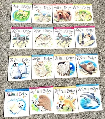 Animal🐬Baby🐧PB🐒Book🐇Lot 16 Nature🦁Babies🐸🦉Dolphin Penguin Monkey Rabbit - Image 1 of 4