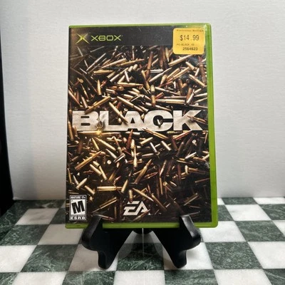 Black Microsoft Original Xbox Video Game 2006 CIB Tested - Image 1 of 4