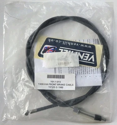 CABLE FRENO DELANTERO VENHILL YAMAHA YZ125 MX NUEVO MODELOS 1980 - Y01-1-013 - Imagen 1 de 2