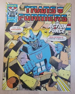 Transformers Issue 173 UK Edition July 1988 Marvel Comics Sleeved - Picture 1 of 9