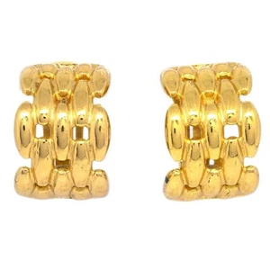 Christian Dior Earrings Clip-On Gold 176995 - Picture 1 of 4