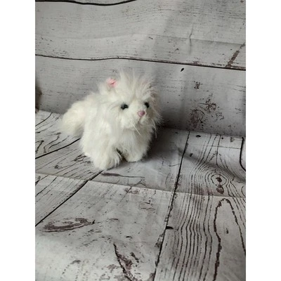 GANZ Webkinz White Persian Cat Soft Fluffy Floppy Kitty Plush NO CODE. - Image 1 of 4