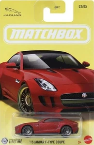 Matchbox 2015 Jaguar F-Type Coupè ROSSO - Foto 1 di 5