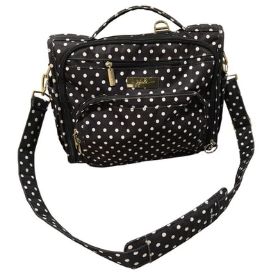 Bolsa de pañales Ju-Ju-Be a lunares blanco y negro | VER DESCRIPCIÓN Foto 1 de 4