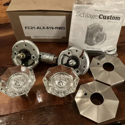 Schlage FC21ALXRWD Passage & Privacy Door Knob - Image 1 of 4