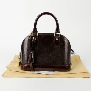 Louis Vuitton M91678 Vernis Alma BB Tote and Shoulder Bag 77009192 - Picture 1 of 13