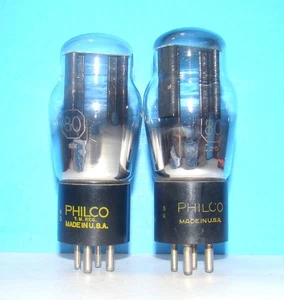 No type 80 Philco radio aspirapolvere 2 tubi valvole testato forma st 280 380 80 - Foto 1 di 3