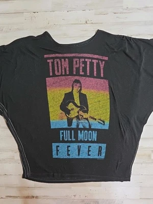 Camiseta Tom Petty Mujer Cizalla M/L Luna Llena Fiebre Manga Corta  Foto 1 de 4