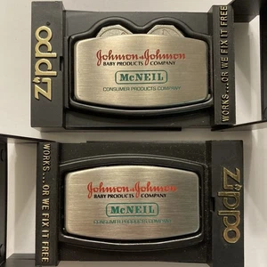 ZIPPO GREENSKEEPER POCKET KNIFE SET MINT BOXED JOHNSON & JOHNSON MCNEIL BRUSHED - Bild 1 von 3