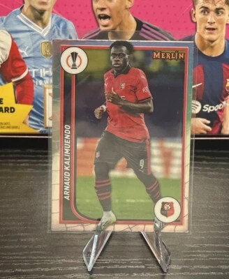 Topps Merlin 23/24 *Refractor* Arnaud Kalimuendo  - Image 1 of 2