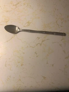 VINTAGE Towle Supreme Cane Bamboo Iced Tea Spoon RARE - Picture 1 of 2
