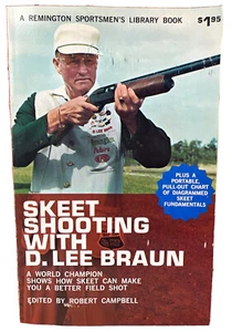1967 Skeet Shooting with D. Lee Braun With Pull Out Chart- Skeet Fundamentals - Foto 1 di 2