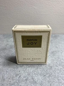 Jean Patou JOY Parfum 7.5ml 1/4oz Vintage Rare Perfume w/ Box France Unused - Picture 1 of 16