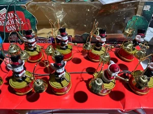 Cappelli neri Babbo Natale Marching Band Mr Christmas Topi 1992 - Foto 1 di 9