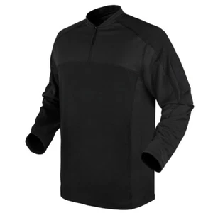 Condor 101206 Trident Battle Top Long Sleeve Combat Hook Loop Quarter Zip Shirt - Picture 1 of 5