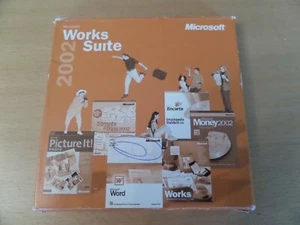 Microsoft Works Suite 2002 6 CD Set - Picture 1 of 2