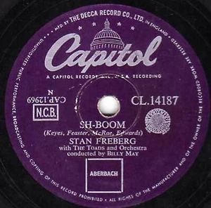 STAN FREBERG GREAT COMEDY 78  SH - BOOM  /  C'EST SI BON  UK CAPITOL CL 14187 E- - Picture 1 of 3
