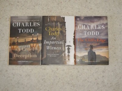 CHARLES TODD 5 Hardcovers with dust jackets - Image 1 of 3