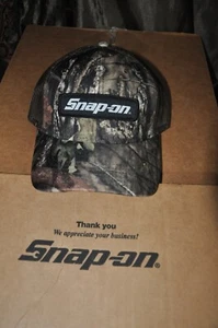 Snap-On Tools Mossy Oak Camo Snap Back Mesh Back Hat (NEW) - Picture 1 of 3