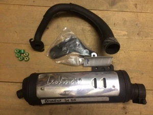 LEOVINCE MUFFLER EXPANSION MUFFLER + ROLLERS PEUGEOT SV 50 EXHAUST - Picture 1 of 1