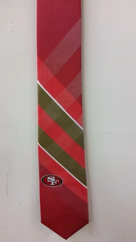 NFL Team Neck Tie, San Francisco 49ers (WP Grid) NEW Cover