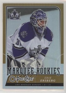 2008-09 O-Pee-Chee Marquee Rookies Rainbow Foil Erik Ersberg #528 Rookie RC