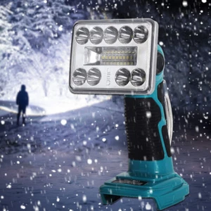 1000LM LED Work Light for Makita 18V Li-ion battery 9W Floodlight for Camping - Picture 1 of 12
