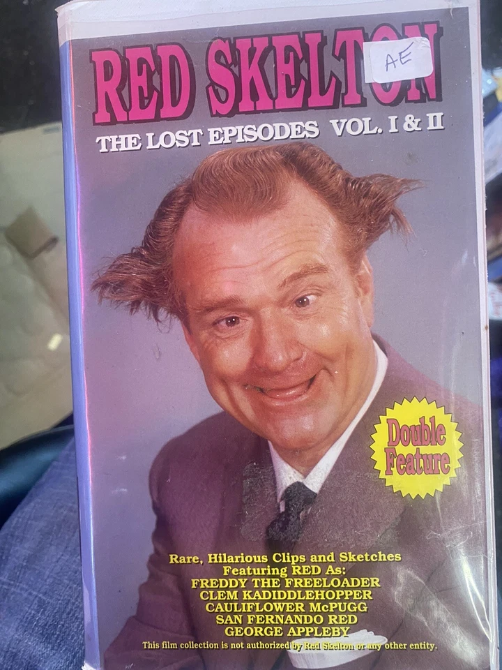 Red Skelton The Lost Episodes Vol 1 & 2 VHS Clamshell 1992 - Image 1 of 1