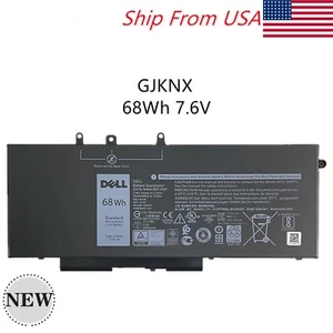 Genuine 68Wh GJKNX Battery For Dell Latitude 5480 5580 5280 5490 5491 5580 5590 - Picture 1 of 7