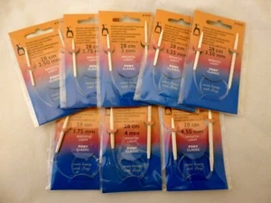 Pony Circular Sock Knitting Needles ~ Assorted Sizes x 28 cm length - Picture 1 of 9