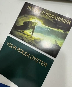 OEM Vintage Rolex Submariner Booklet SET 16610 16618 16613 16600 14060M Yr 2007 - Picture 1 of 11