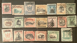 Labuan stamp used