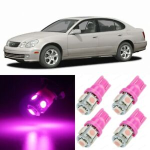 13 x Ultra Pink Interior LED Lights Package For 1998- 2005 Lexus GS300 GS400 430
