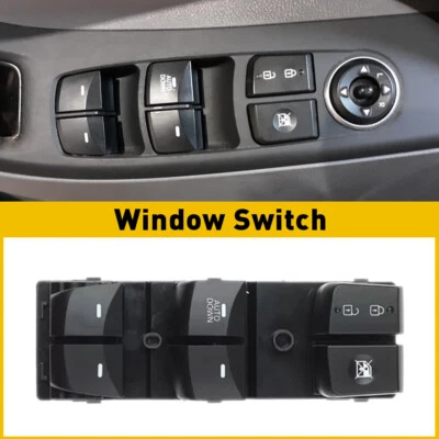 FOR HYUNDAI ELANTRA 2011-2015 LEFT DOOR POWER MASTER WINDOW SWITCH 93570-3X000 - Image 1 of 4