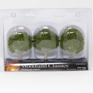 Woodland Scenics TR3534 Waters Edge Trees 3"" - 4"" Landschaft N HO O Maßstab Züge - Bild 1 von 1