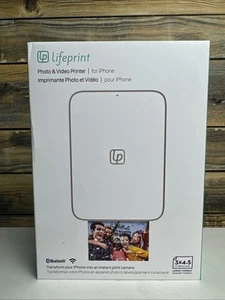 Lifeprint 3x4.5 Portable Photo AND Video Printer for iPhone and Android. - Picture 1 of 4