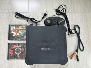 Panasonic 3DO REAL FZ-1 Interactive Multiplayer Console with 2 Games Set Tested - Picture 1 of 7