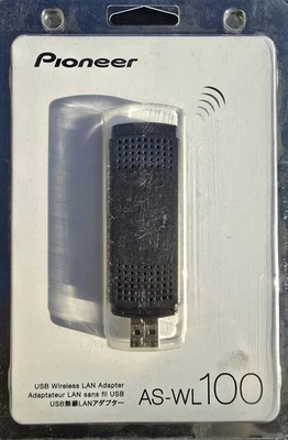 NEW Pioneer AS-WL100 BD player USB wireless LAN adapter BDP-LX53 FREE SHIPPING! - Image 1 of 2