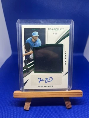 Josh Fleming 2021 Panini Immaculate Jumbo RPA 5/5 - Image 1 of 2