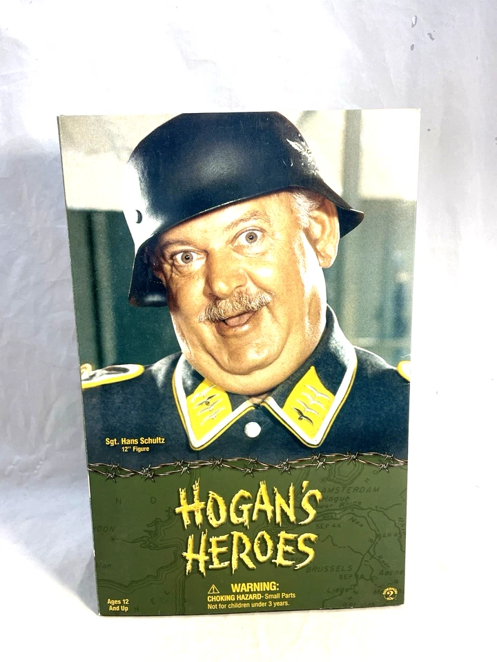 Hogan's Heroes Sgt. Hans Schultz 12" Muñeca Sideshow Juguete 2002 Caja Sellada NRFB Foto 1 de 4
