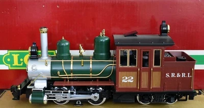 G Scale-LGB 20251 SR&RL Sandy River Rangley Lakes Steam Locomotive #22 w/ Sound - Image 1 of 4