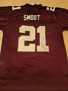NWT FRED SMOOT SIGNED Reebok Washington Redskins 70th Anniversary Jersey PSA/DNA - Picture 1 of 15