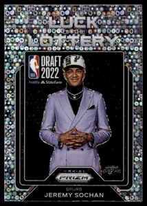 2022-23 Panini Prizm Disco Luck of the Lottery Jeremy Sochan RC Baylor Bears #4 - Bild 1 von 2