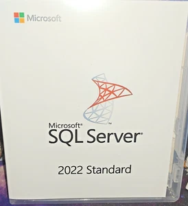 Microsoft SQL Server 2022 Standard Edition, 24 Core License, DVD Installation - Picture 1 of 3