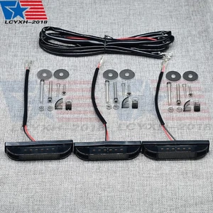 Set Smoked Amber LED Grille Running Light Kit For 2014-21 Tundra w/TRD Pro Grill - Bild 1 von 11