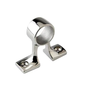 90° Marine Boat Center Bracket Rail Fitting Stanchion Fits 25mm 1" Pipe Tubing - Picture 1 of 5
