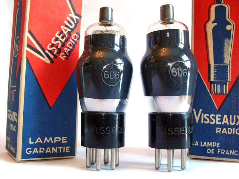 ONE 6D6/UZ6D6 VISSEAUX NOS Tubo Tubo Valvula Lámpara Valvola Valve Foto 1 de 1