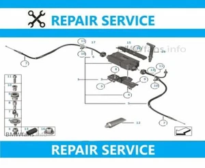 BMW 5 Series GT F07 Park Brake Module EPB hand brake Actuator REPAIR SERVICE - Picture 1 of 3