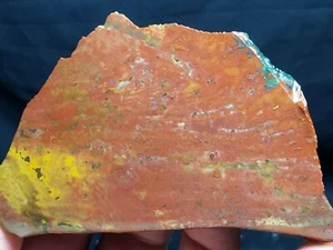 Bloodstone Jasper rough slab (2.8 oz.)  - Picture 1 of 4