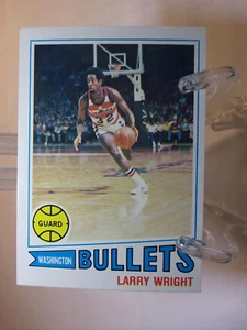1977-78 Topps White Backs Basketball Card   #112 Larry Wright    (93099) - Picture 1 of 2